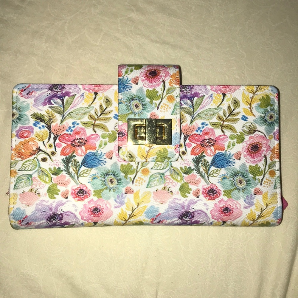 CUTE GIRLY FLORAL WALLET